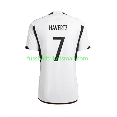 Fußballtrikots Deutschland Havertz 7 FIFA WM 2022 Kurzarm Heimtrikotsatz kaufen